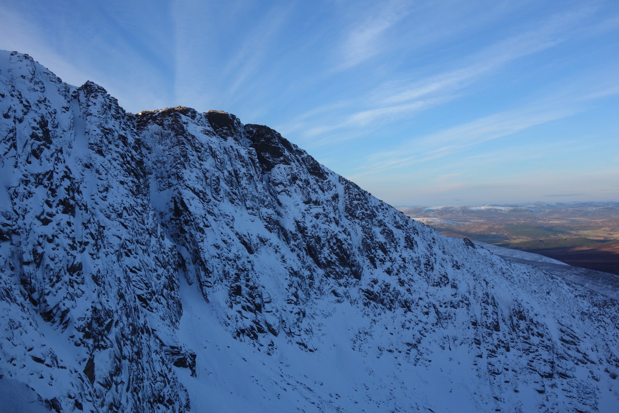 Tough-Brown face to West Buttress