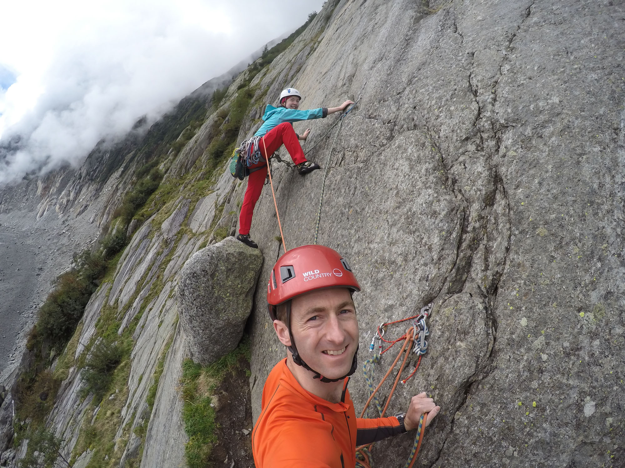 Climbers - experts in fashion and colour co-ordination 