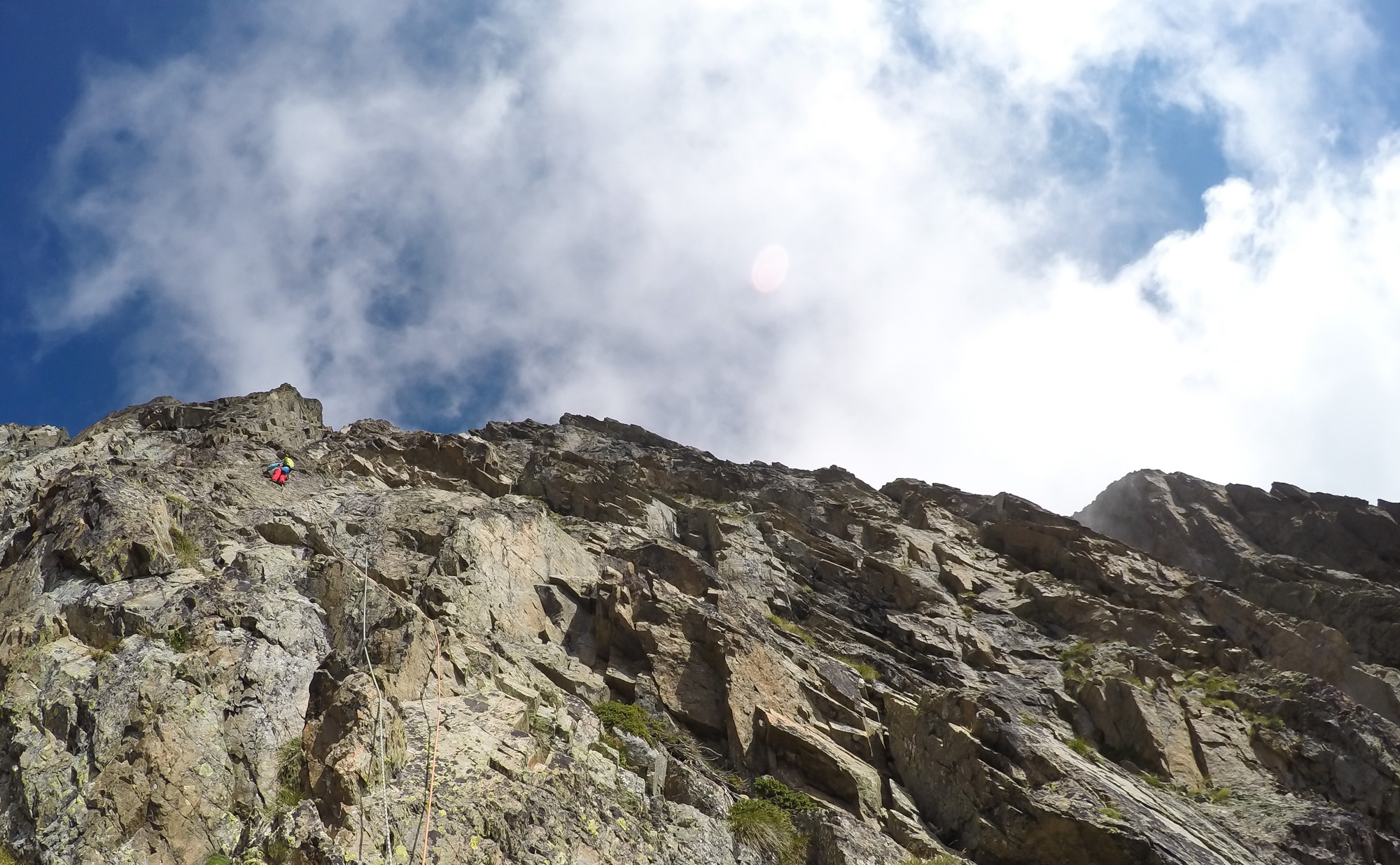 summer alpine climbing aiguilles rouges chamonix