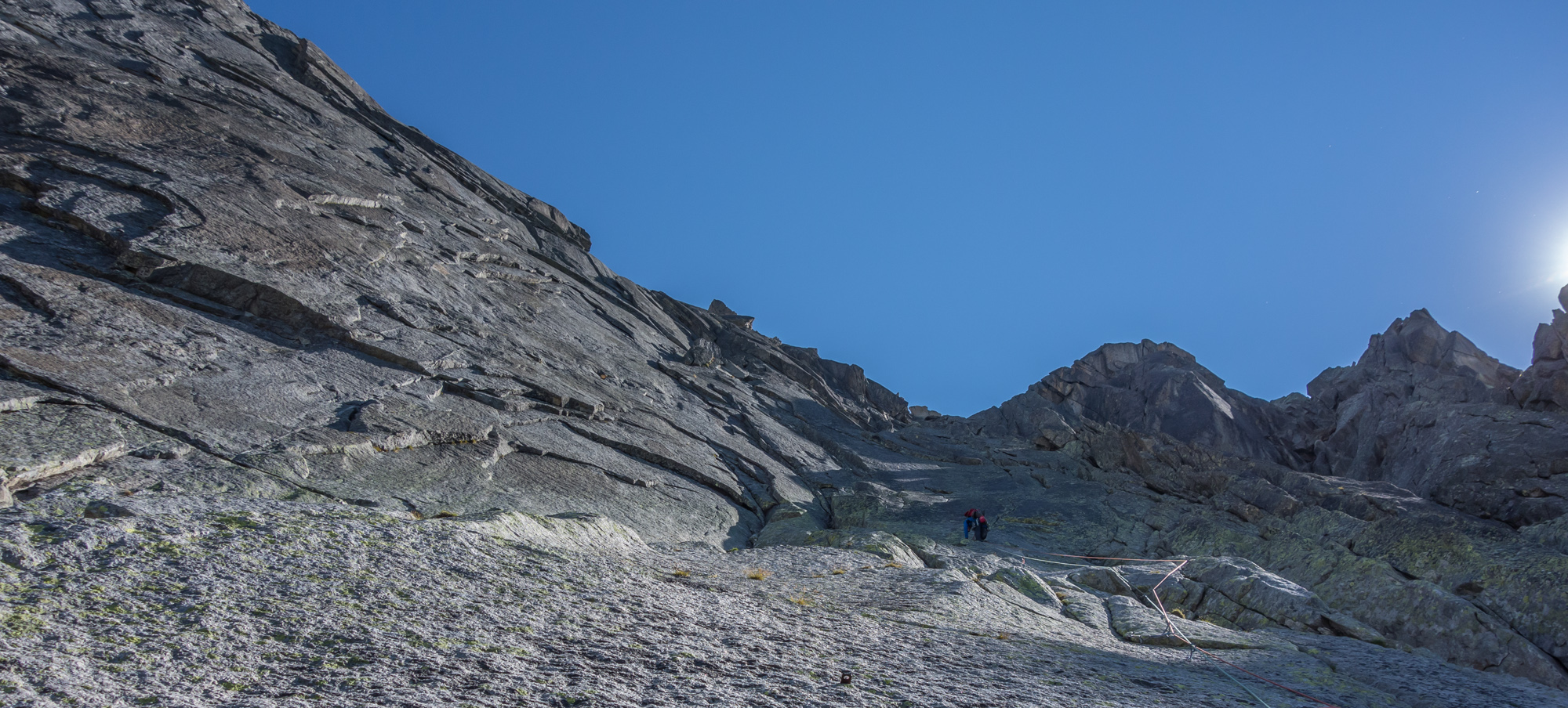 summer alpine climbing chamonix aiguilles les lepidopteres