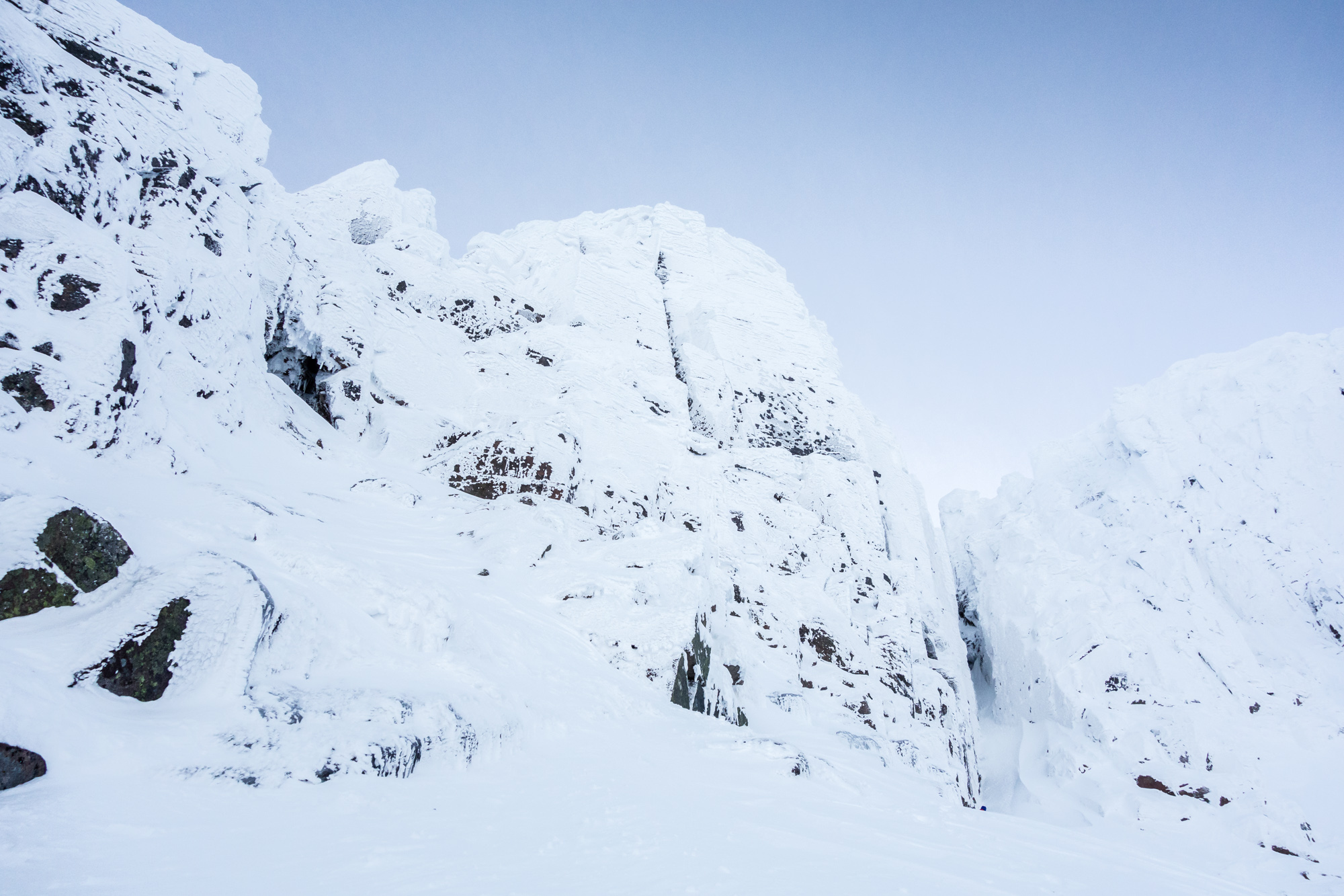 scottish winter mixed climbing on coronary bypass coire an lochain